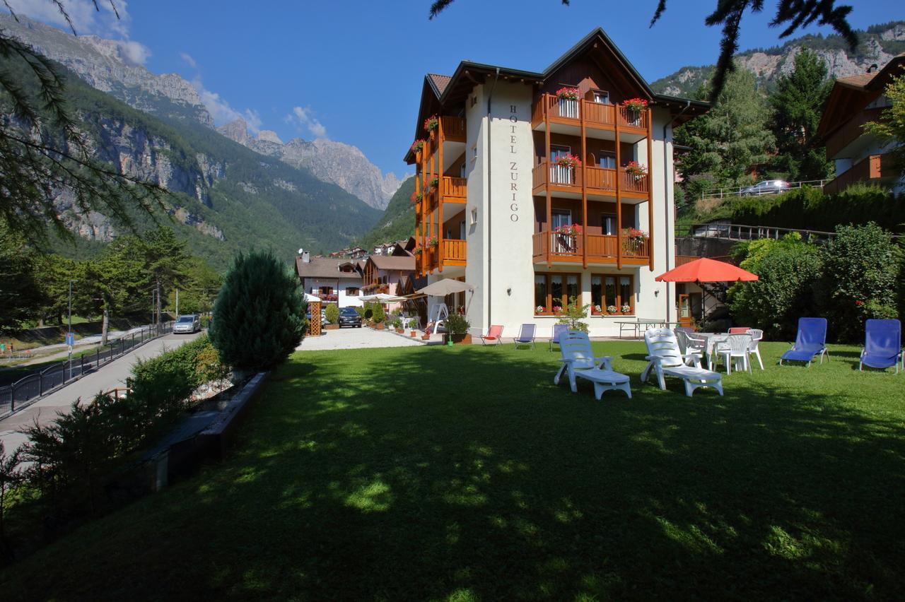Hotel Zurigo Molveno Bagian luar foto